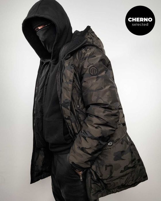 ADHOC 1959 • THE BOLD PARKA мъжко камуфлажно пухено яке с качулка L•XL