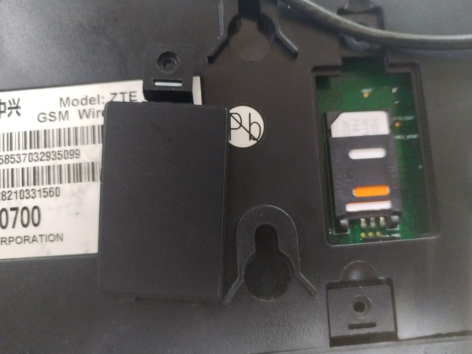 Telefon fixo mobil cartela gsm zte wp623