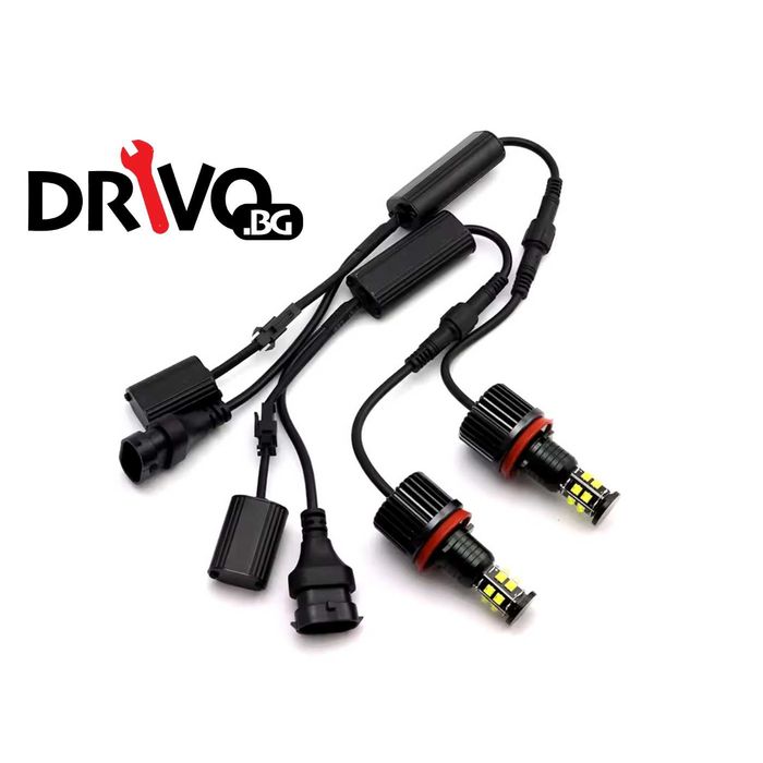 Гаранция! Супер Мощни 160W Angel Eyes Крушки за BMW E60 E70 E90 E81 др