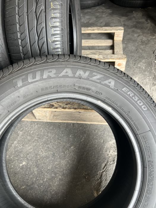 4 anvelope de vara 225/55/16 Bridgestone 7 mm!