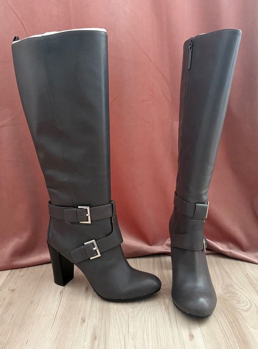 Кожени ботуши «Nine West»