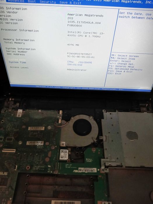 Asus X540L/X541U - Dezmembrez