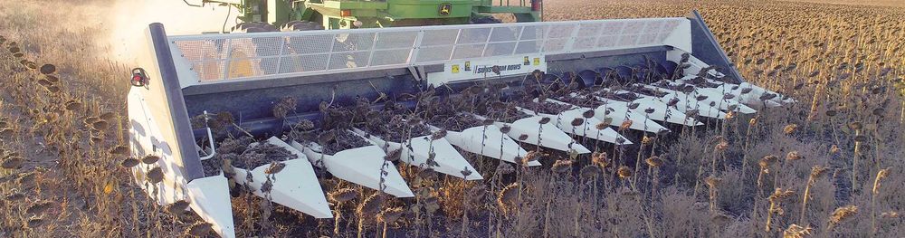 Жатка для комбайна кукуруза, подсолнечник (Италия)