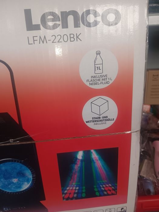 Sistem de petrecere 2-in 1 fum și lumini