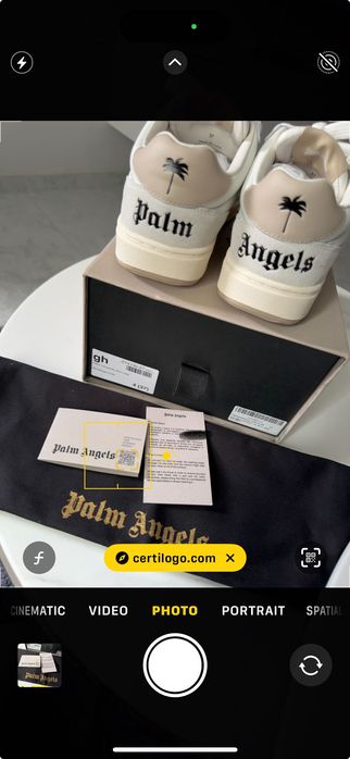 Оригинални кецове Palm Angels, нови