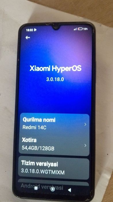 Redmi 14c  srochna sotaman