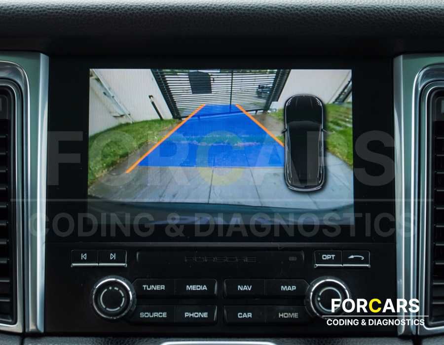 Cameră Marșarier Originală Porsche Macan 95B Cameră Spate Highline