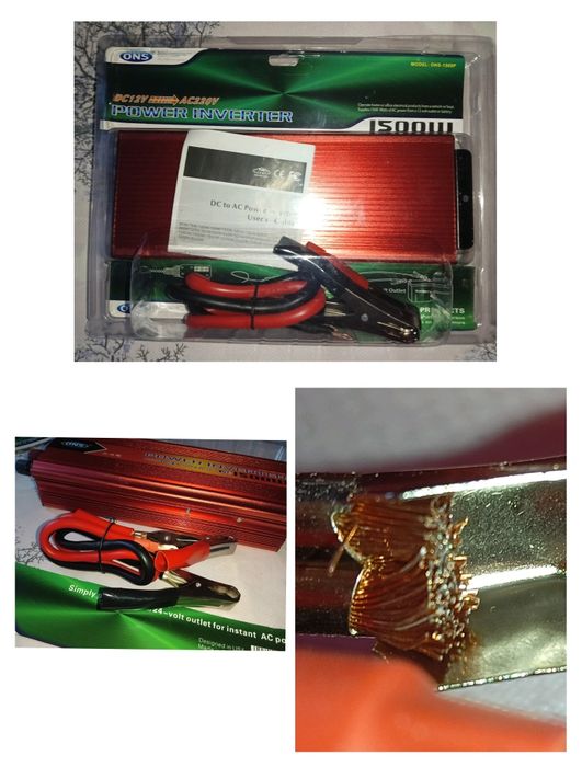 Invertor Auto 1500W 12V-220V NOU Sigilat | Stoc Limitat | Livrare Rap