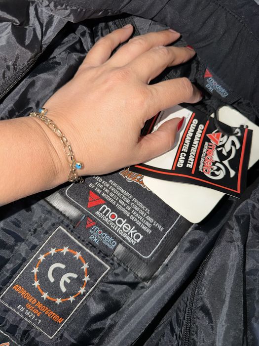 Geaca moto modeka nouă cu etichetă 2XL