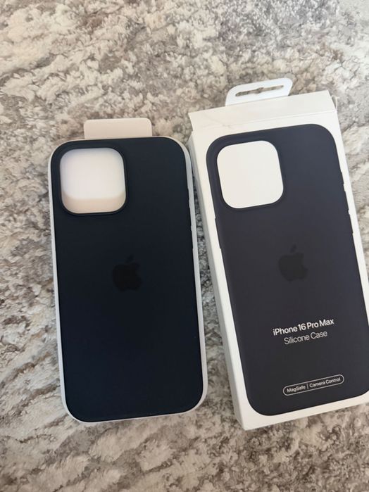 Оргинален кейс Apple за iPhone 16 pro max black