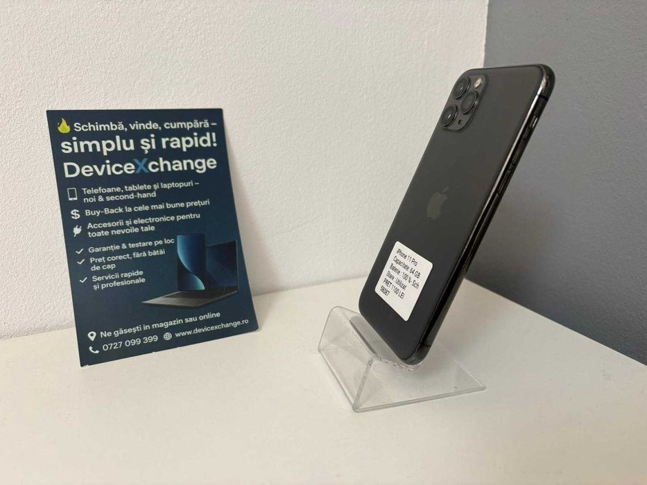 iPhone 11 Pro 64GB 100% SH * Garantie *Buy Back * deviceXchange