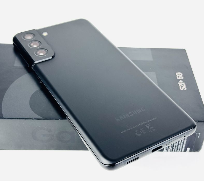 Samsung Galaxy S21 Plus 5G 128GB 8RAM Black Отличен! Гаранция!
