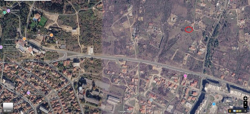 Регулиран парцел (УПИ) в м. „Старите лозя “, гр. Казанлък – Ток и ПУП!