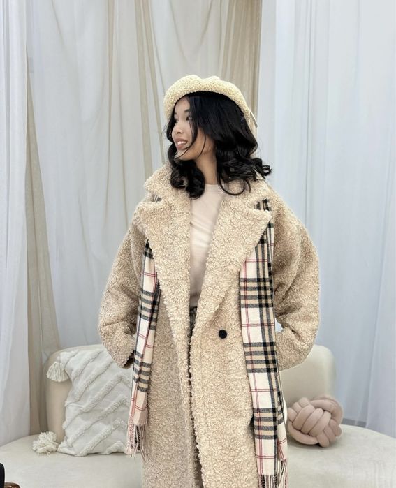 Продается шуба тедди новый, натуральный овчина