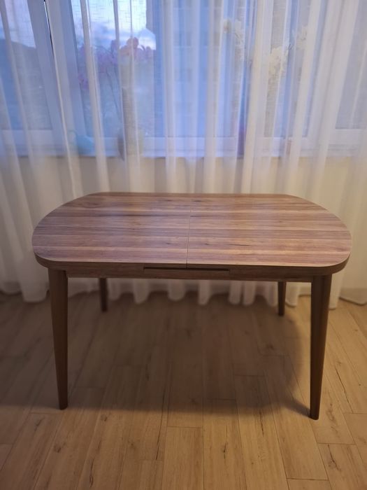 Masa extensibila 130-160x75 cm si 4 scaune