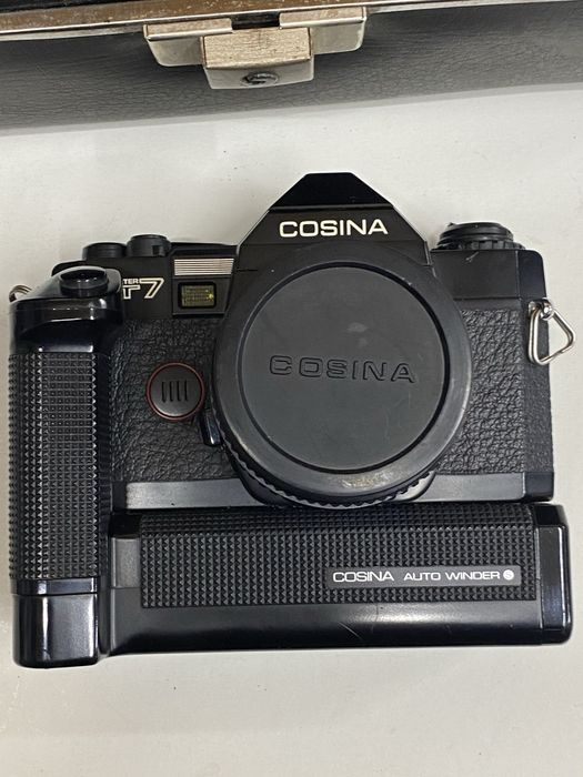 Aparat foto Cosina Computer CT 7-grip-obiective-blitz Vintage