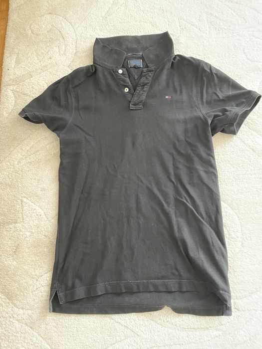 Tricou negru tommy hilfiger ORIGINAL