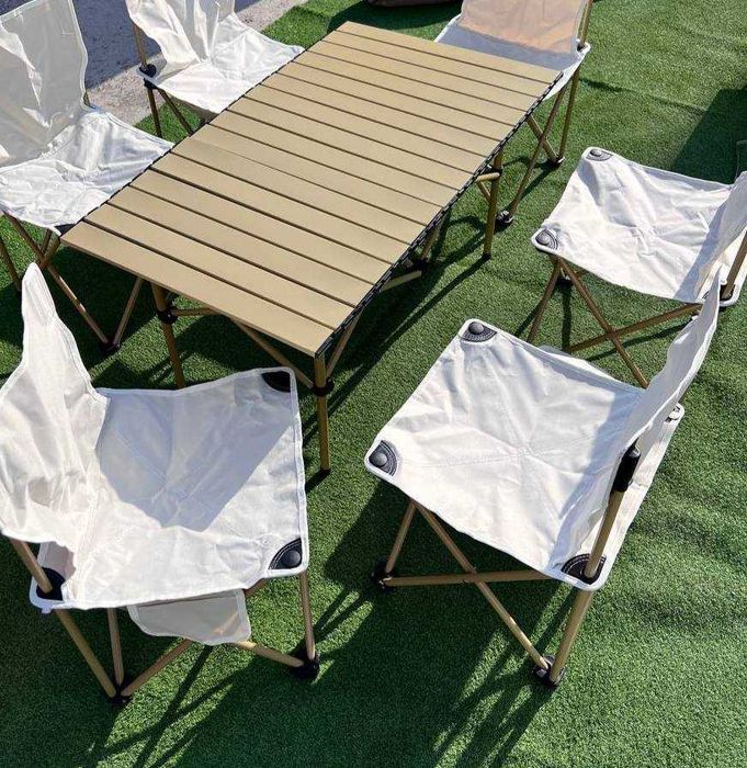 Стол 6 стульями для пикника Доставка бесплатно