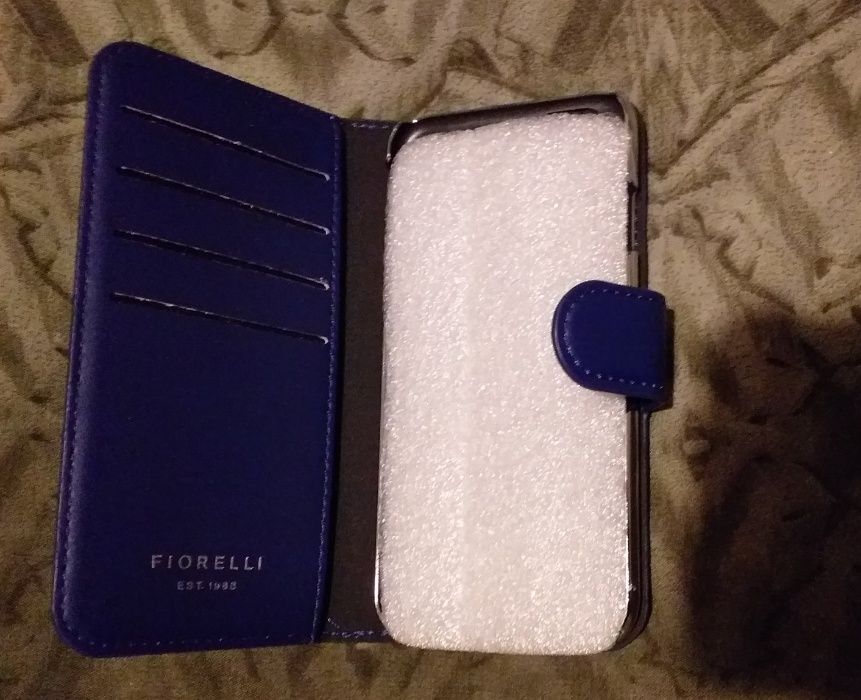 Husa tip carte pentru iPhone 6 . FIORELLI Case Royal Blue