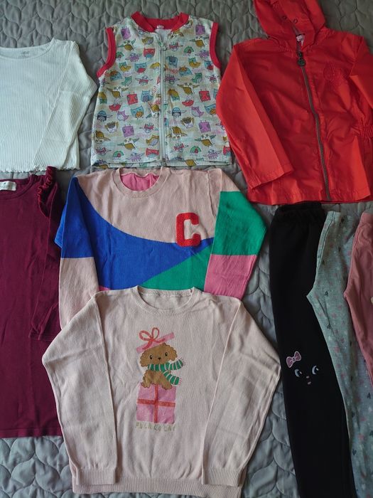 ЛОТ детски дрехи за момиче размер 4-5 г. (110/116 см.)
