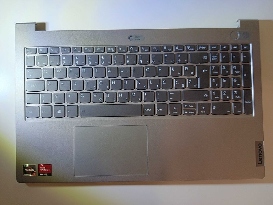 Palmrest Lenovo Thinkbook 15 G3 cu tastatura iluminata (comaptibil si G2) si rama display