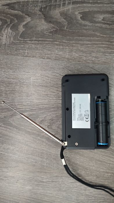 Мини радио с LED лампа