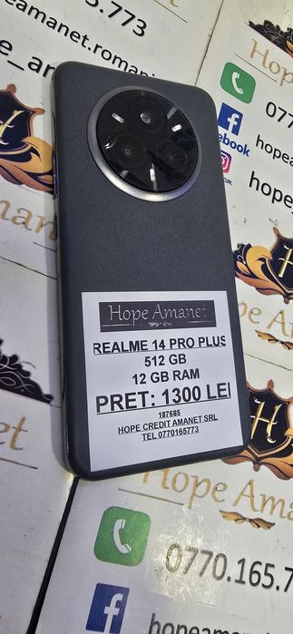 Hope Amanet P6 Realme 14 Pro plus