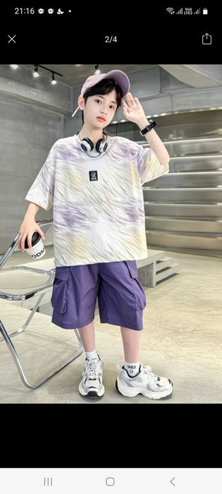 Летний костюм для мальчика