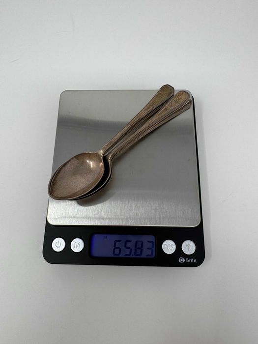 Set 5 linguri din argint marcat – Anglia – 65,83 g