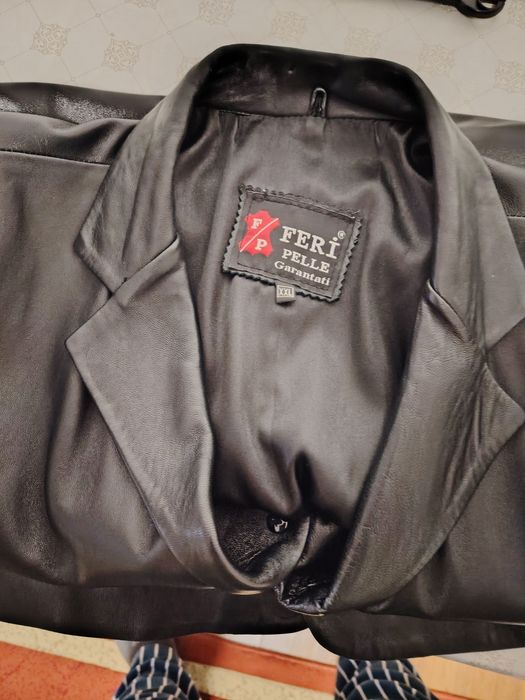 Sacou din piele pentru bărbați mărimea XXL