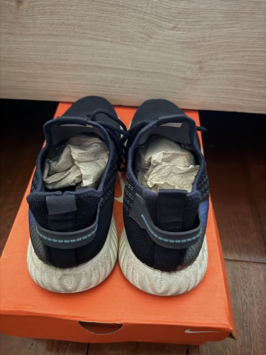 Летние сечатые кросовки, синие