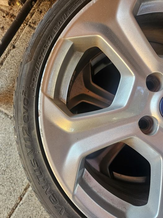 Jante aliaj  205/40/17  Ford 4x108  fiesta focus mondeo anvelope vara Hankookk