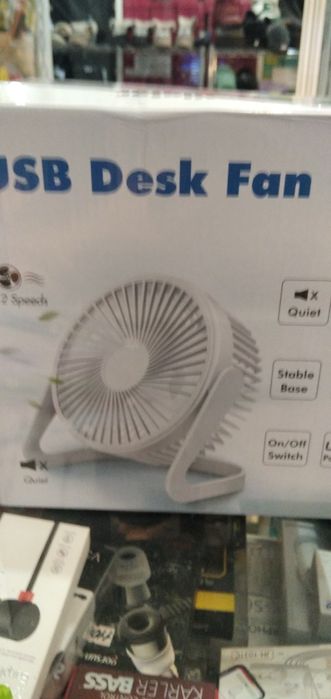 Вентиляторы   настольные от розетки и  USB