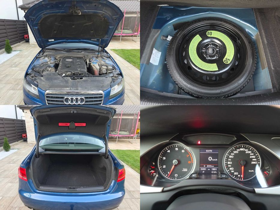 Audi A4 B8 berlina, an 2010 luna 5, 1.8 TFSI, EURO 5, AUTOMATA, RATE CREDIT BUY BACK