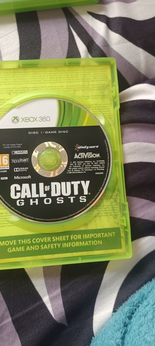 Vând call of duty ghost și kameo elemente of power pentru Xbox 360