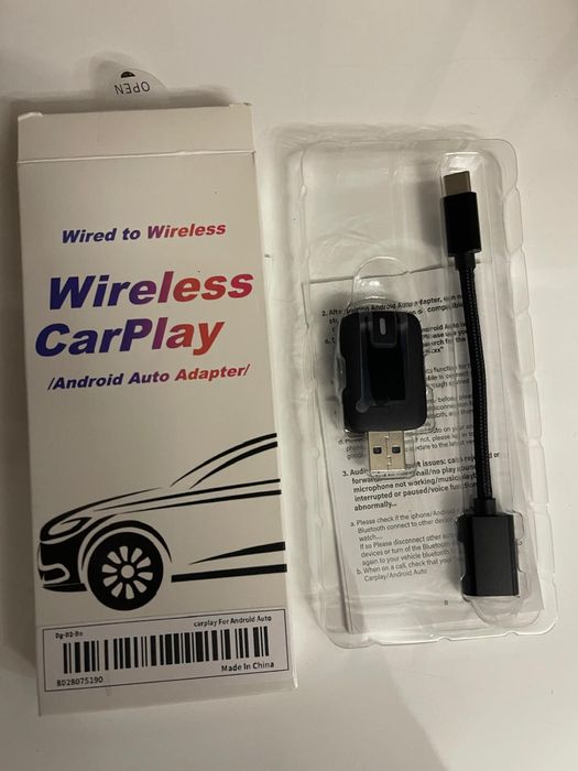 Adaptor wi-fi Apple CarPlay Auto