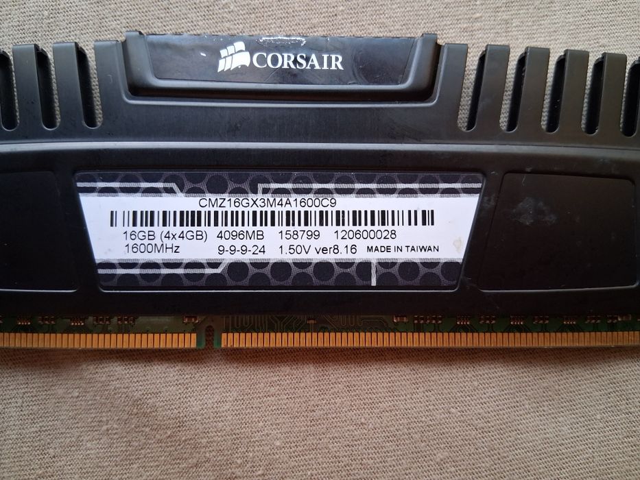 Corsair Vengeance 8 GB DDR3 1600 MHz