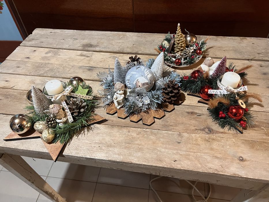 Decoratiuni Craciun , decoratiuni masa Craciun , hand-made