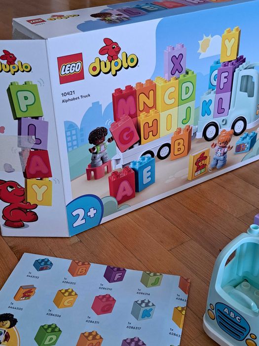 Lego Duplo конструктор камион с английската азбука