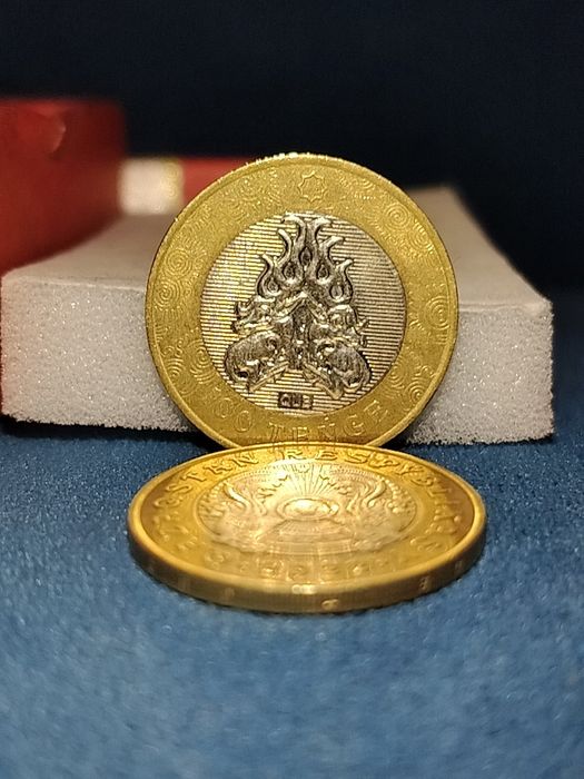 редкие монеты 100 тенговые