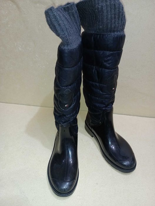 Tommy Hilfiger високи ботуши N37 - 32 лв