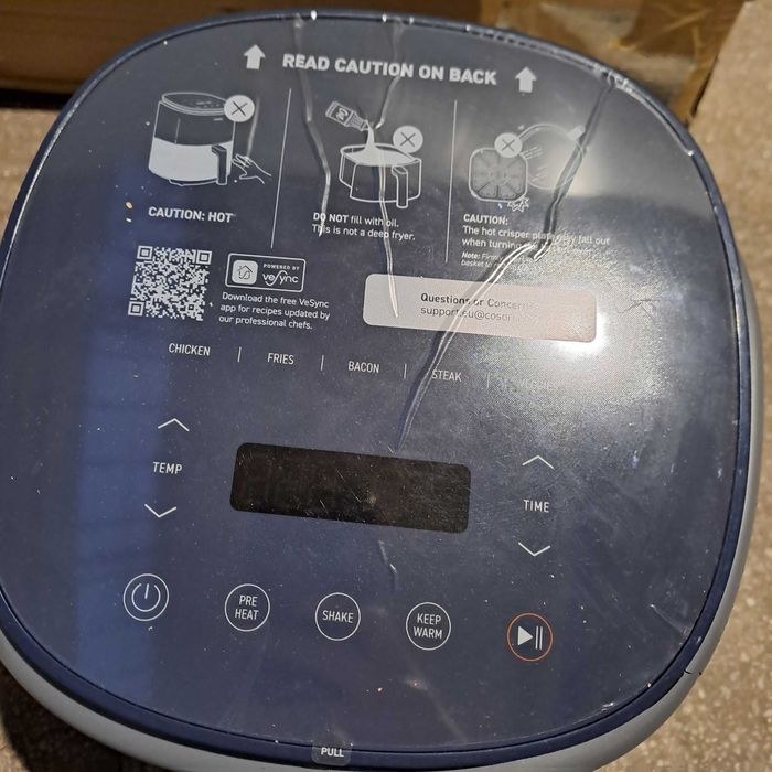 Friteuza cu aer cald COSORI Lite 3.8L, 1500W, WiFi, fara ulei, ca noua