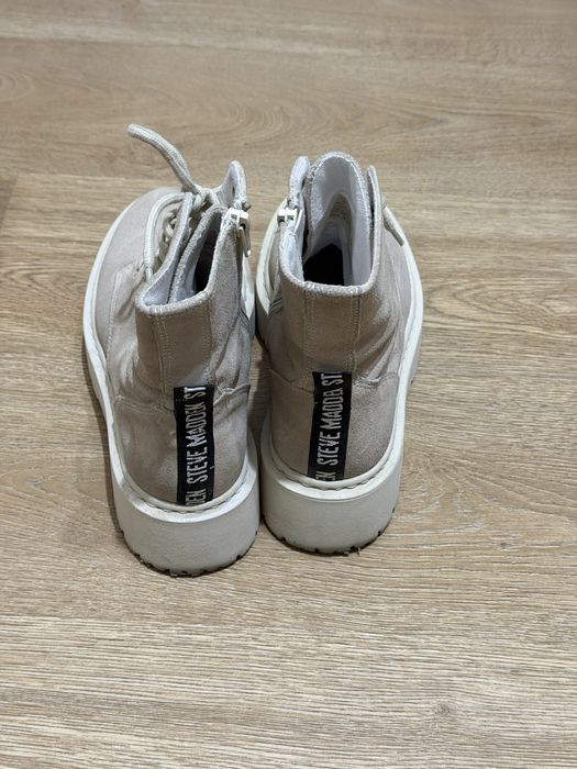 Дамски боти Steve Madden-естествен велур