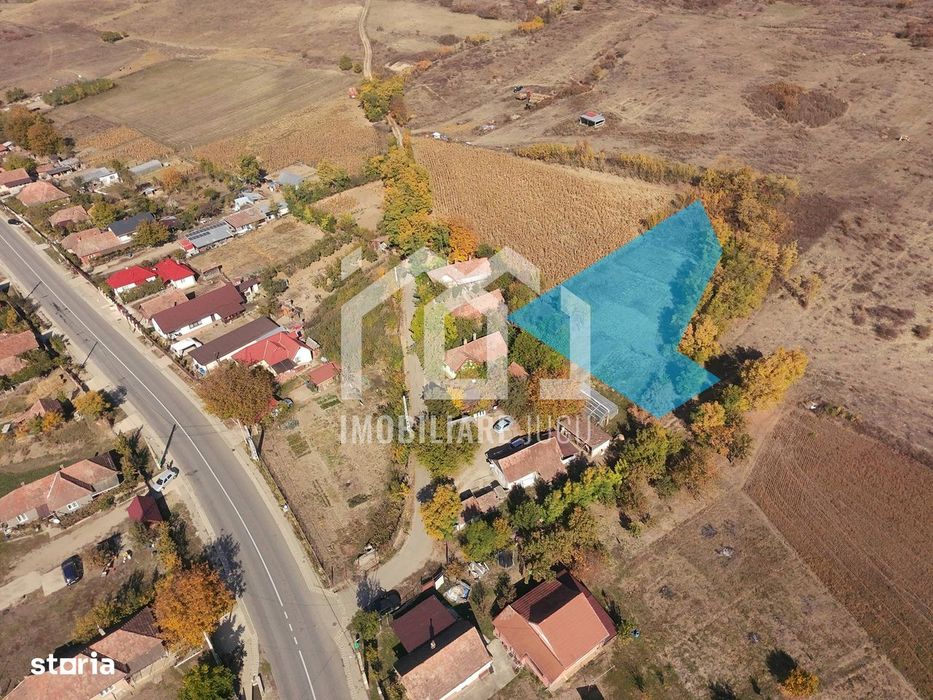 1.838 mp Construibil | Front 25,6 m | Zonă Rezidențială – Gădălin