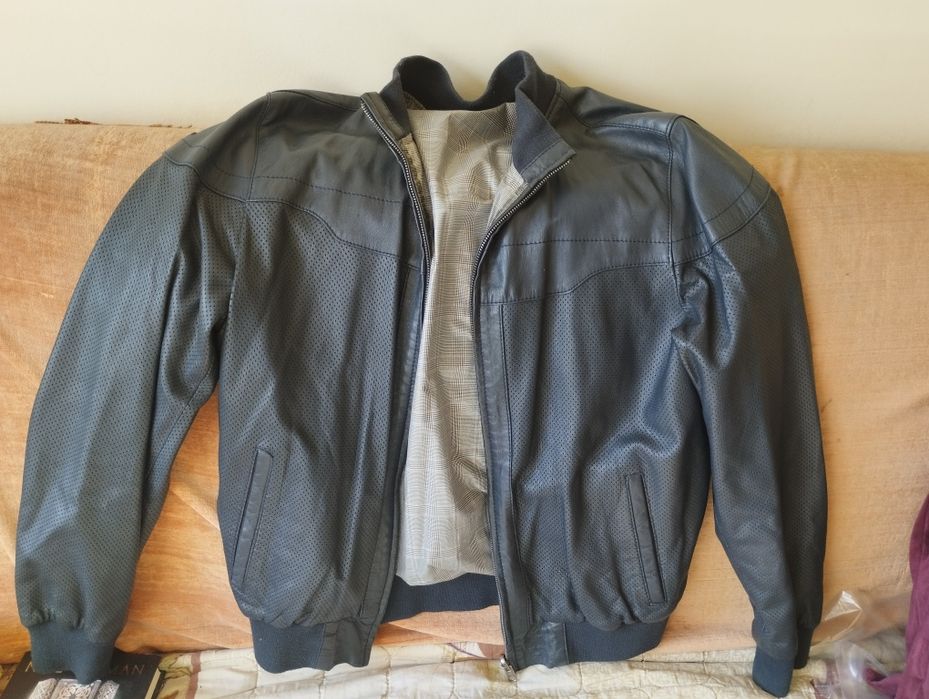 Geaca de piele subtire
