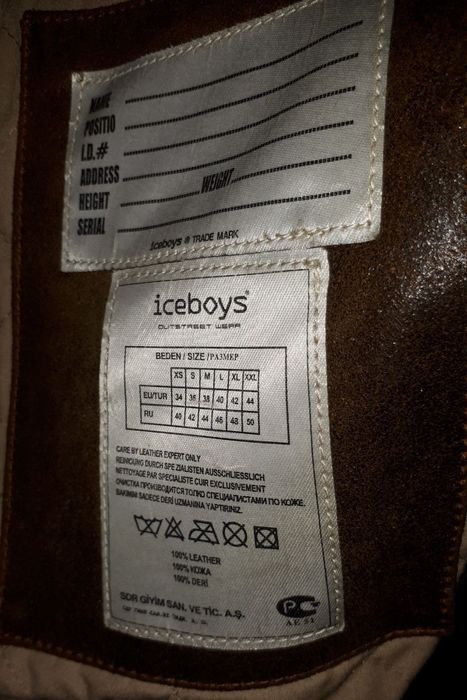 Iceboys кожено яке