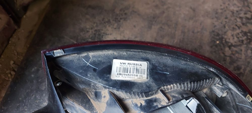 Фара фольксваген поло