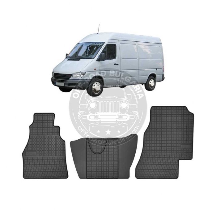 Полски Гумени стелки за бус MERCEDES SPRINTER 1 Gen 1995 2006 година