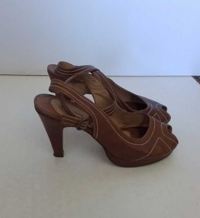 Pepe Jeans Оригинални сандали от естествена кожа, носени 1 път,40N