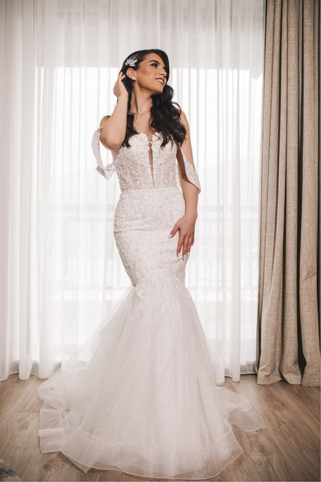 Луксозна булчинска рокля за незабравим ден